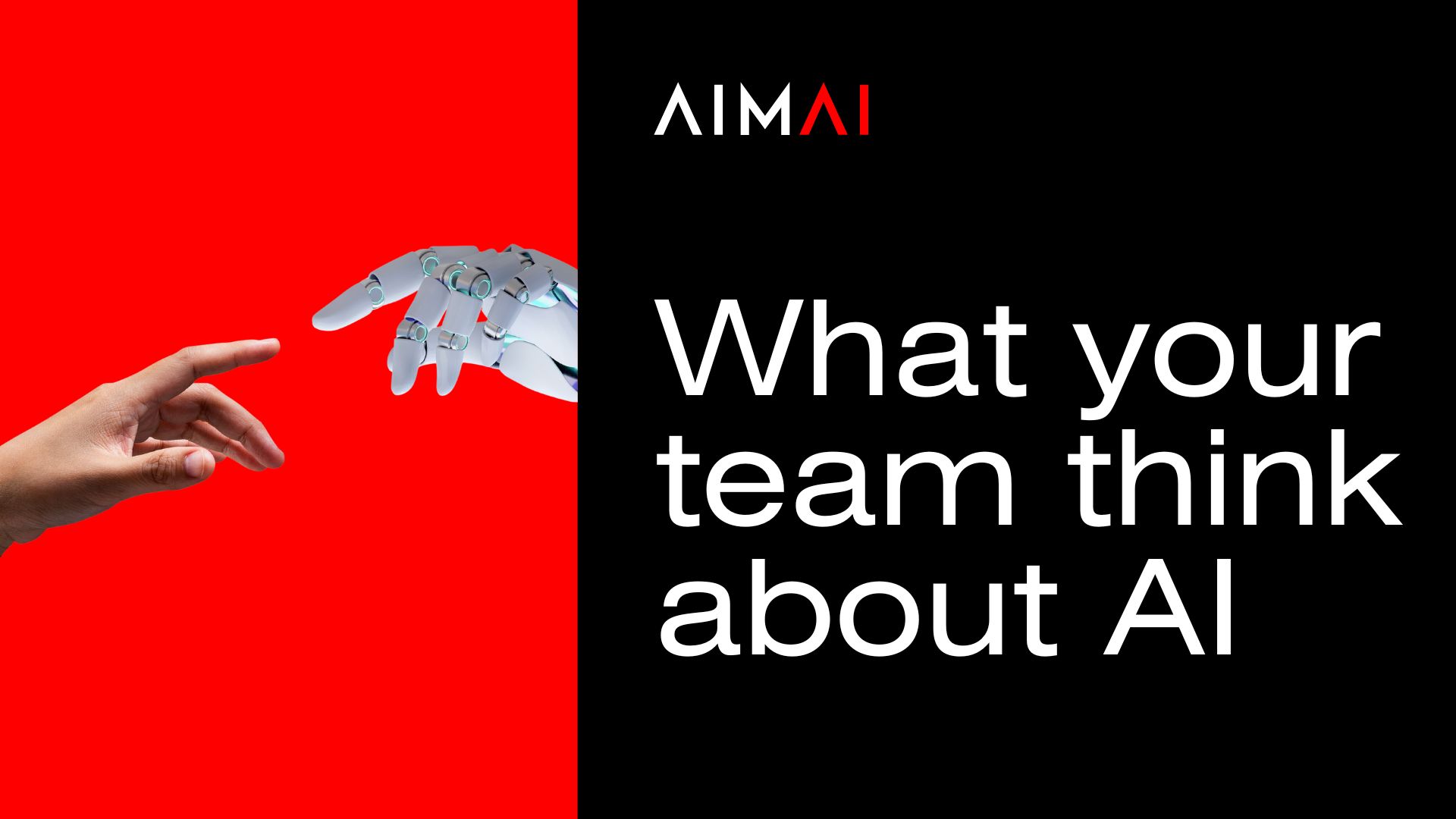 Custom AI agent by AIMAI – AI agency specialising in Artificial Intelligence, business automation, productivity, and digital transformation. What do your team think about AI